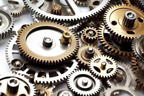 機(jī)器部件工廠工業(yè)機(jī)械齒輪零件攝影圖片 攝影圖